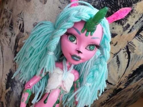 Monster high ooak barbie puppe - high,