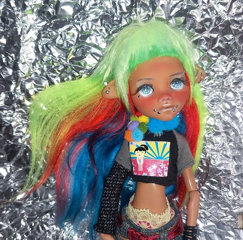 Kawaii ooak monster - monster, high