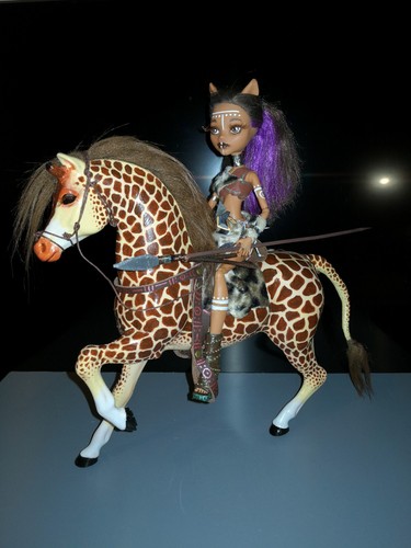 Monster high puppe - high, clawdeen