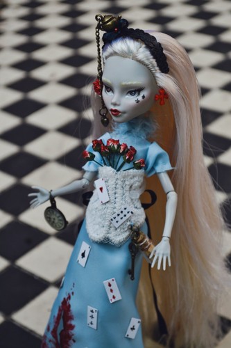 Kunstpuppe monster high - monster, custom