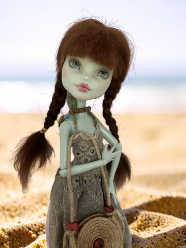 Ooak angel monster - monster, high