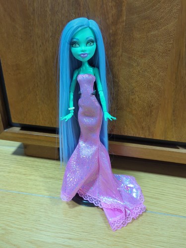 Monster high ooak honey swamp - honey,