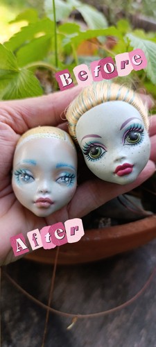 Ooak puppe monster high - puppe,