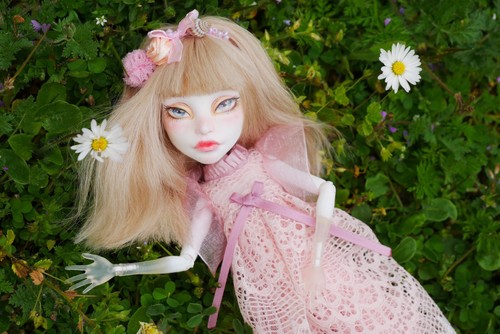 Puppe ooak repaint - repaint, doll