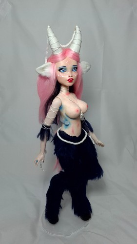 Ooak dark pastel monster - monster, high